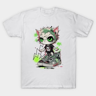 Problem Child Punk Kitty Tee! T-Shirt